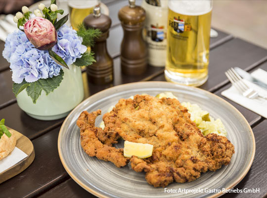 köstliche Speisen im Restaurant Freilich am See