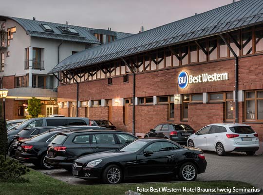 Das Best Western von Außen