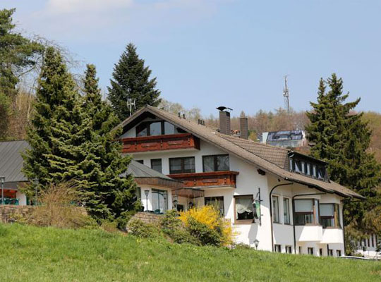 Blick auf das Hotel auf dem Kamp beim Krimidinner Hagen