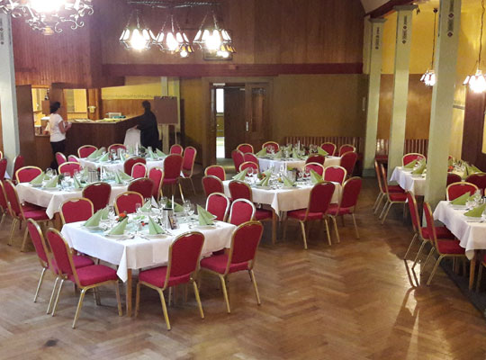 Räumlichkeiten des Hollerner Hof für das Krimnal Dinner Stade