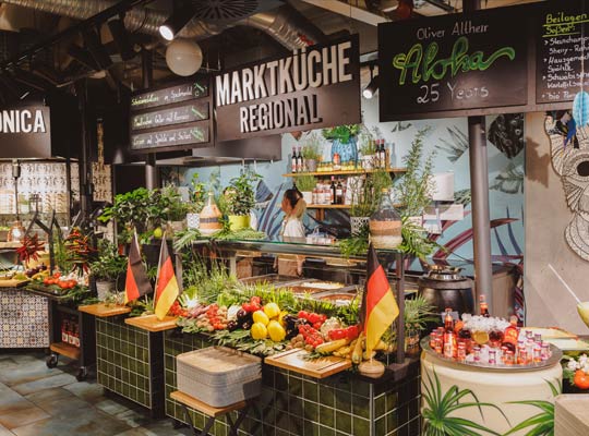 Bunte kulinarische Vielfalt im Restaurant Amazonica