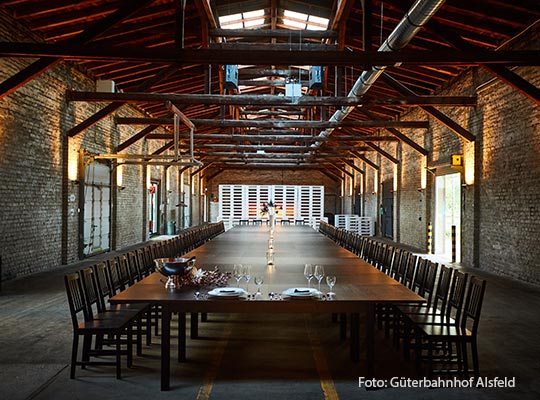 Güterbahnhof Alsfeld ein Krimidinner